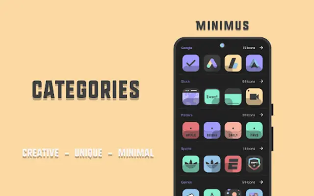 Minimus Icons android App screenshot 4